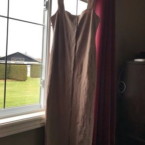 Sweet rain tan dress L